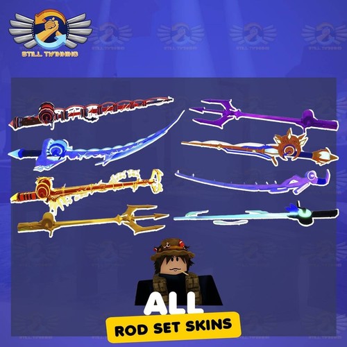 Fishing rod skins pesce - -,