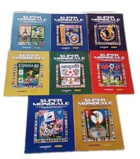 SUPERMONDIALE Panini Gazzetta - Lotto 8 Volumi - Mondiali Calcio