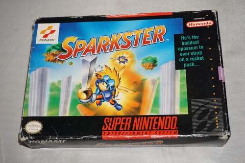 Sparkster super nintendo - sparkster,