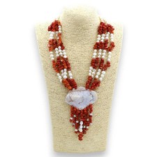 Collana con 4 fili di Perle