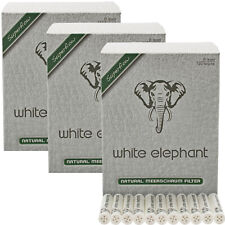 Filtro pipa schiuma di mare naturale WHITE ELEPHANT 9mm filtro set 450 pezzi 3x150