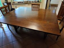 tavolo fratino in legno e allungabile con 6 sedie.