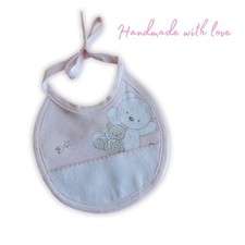 Bavaglino con inserto di tela