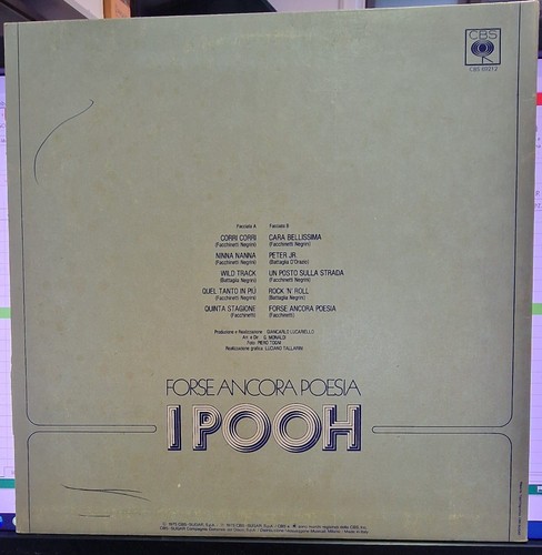 Vinile pooh forse ancora - forse,