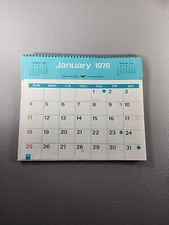 Pratico calendario tascabile