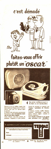 Pub electrphone teppaz - pub,