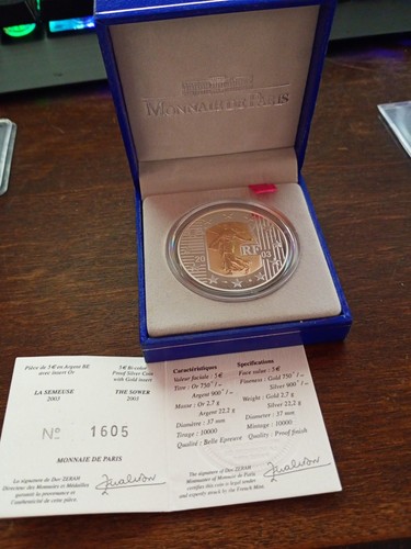 Euro francia 2003 oro e - euro,