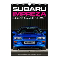 Calendario 2026 - Subaru