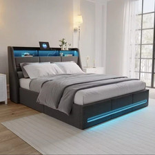 Letto matrimoniale contenitore - letto,