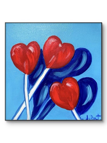 Lecca cuore arte - lecca-lecca,
