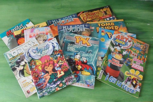 Lotto riviste fumetti diversi
