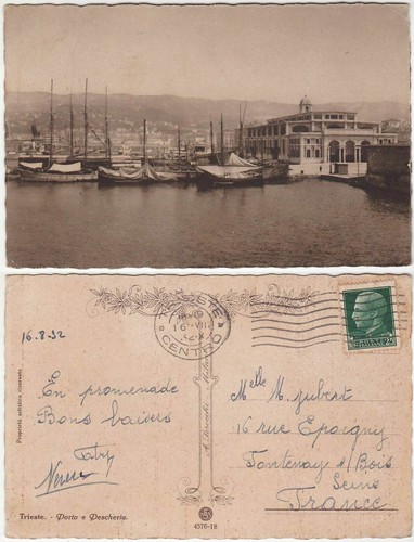 Trieste porto pescheria - trieste, e