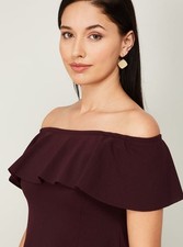 Bellissimo top color bordeaux
