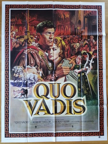 Quo vadis affiche cinema - quo,
