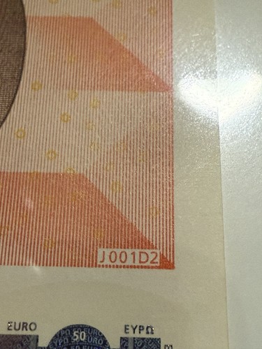Banconota euro fds j001 - banconota,