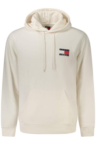 Felpa tommy hilfiger bianco - felpa,