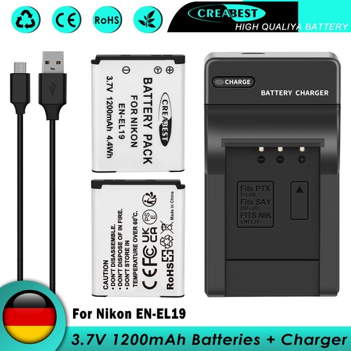 El19 batteria - 2x, en-el19