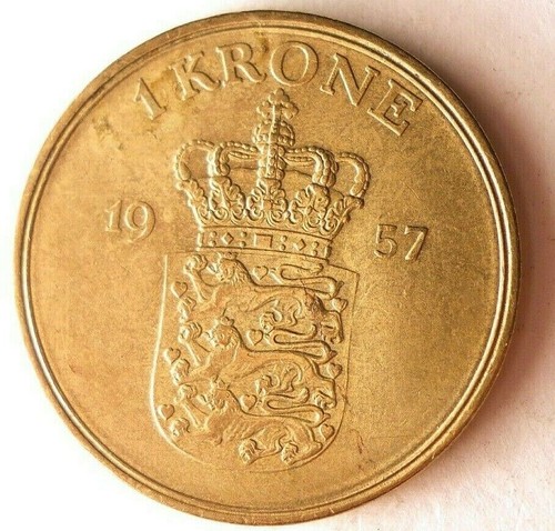 1957 krone danesi moneta da - 1957,