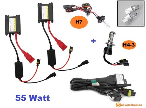 Kit moto xenon h7 - kit, h4