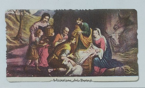 00137 holy card santino - card,