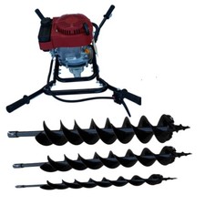 Trivella a scoppio 4 tempi HT-GD139 con kit punte