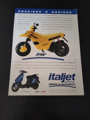 1993 italjet scoop scooter - italjet,