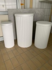 Cilindri polistirolo a righe  50/90 40/80 30/70 per allestimenti impilabili