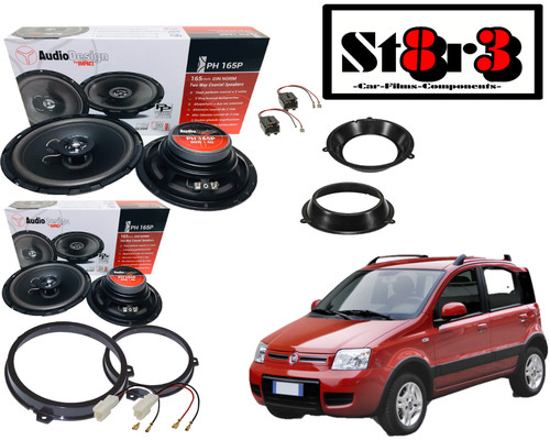 Kit casse coassiale 165 - 4,