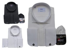 Camicia smoking collo a