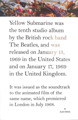 Beatles yellow submarine - beatles,