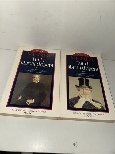 Verdi tutti libretti - tutti,