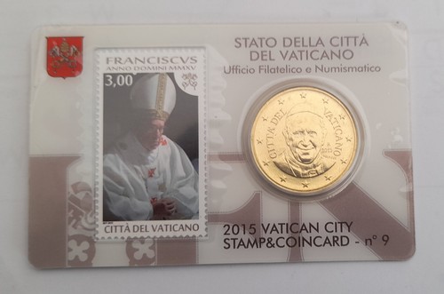 2015 vatican city stamp and - 2015,