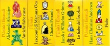 Libri L'Unità / Einaudi. Fiabe. Rari. 1996. Illustrati. Da collezione.