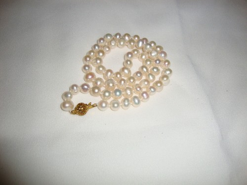 Collana perle fiume - collana,