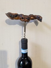 Cavatappi in legno di radica