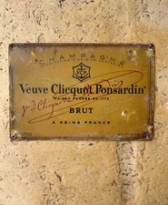 Insegna Champagne Veuve