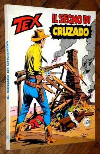 Tex 243 segno di - tex, il
