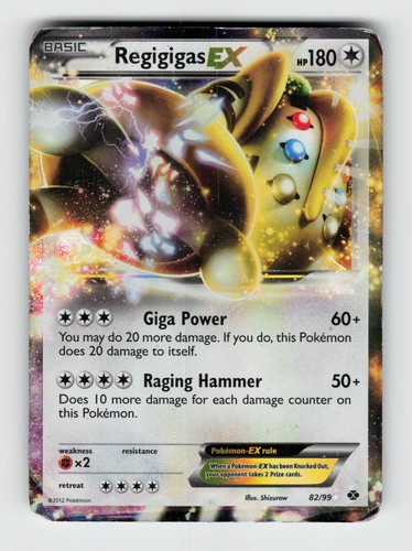 Regigigas holo ex - regigigas, 82/99