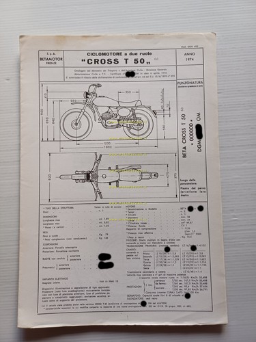 Beta cross 1974 facsimile - cross,