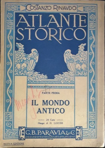 Atlante storico parte - parte, prima