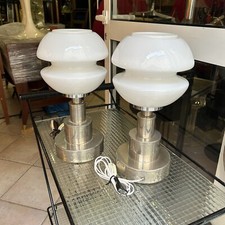 COPPIA  LAMPADE DA TAVOLO