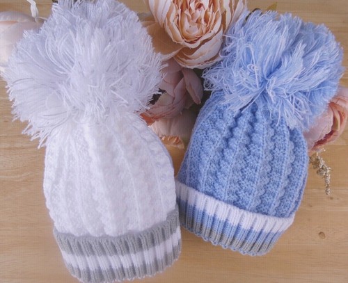 Cappello pom maglia - cappello, bambino