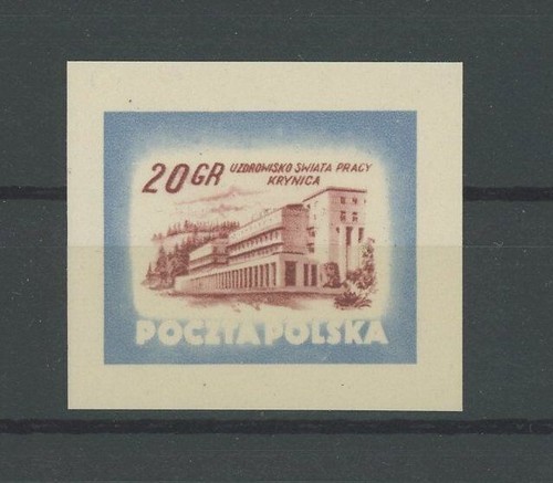 Polonia attrazioni 1953 carta - attrazioni,
