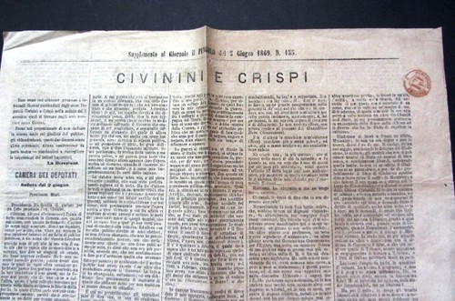 Pungolo 1868 governo - il,