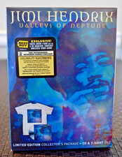 JIMI HENDRIX Valleys of Neptune CD + T-Shirt, Best Buy Exclusive, RARE, Sealed
