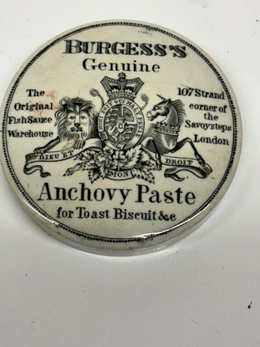 Vintage burgess anchovy - vintage,