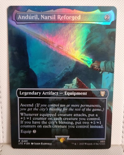 Mtg anduril narsil reforged - narsil,