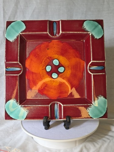 Vintage poole pottery volcano - vintage,
