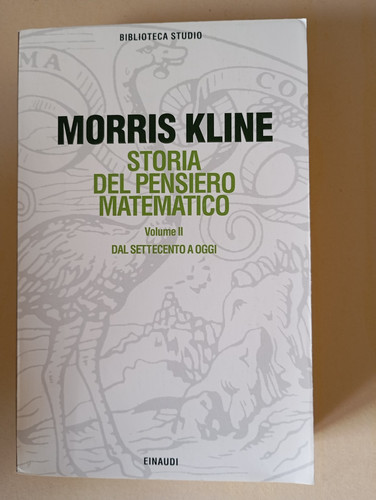 Morris kline storia del - morris,