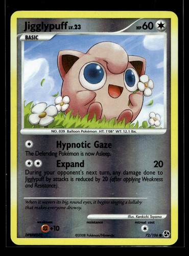 Carta pokemon jigglypuff - pokemon,